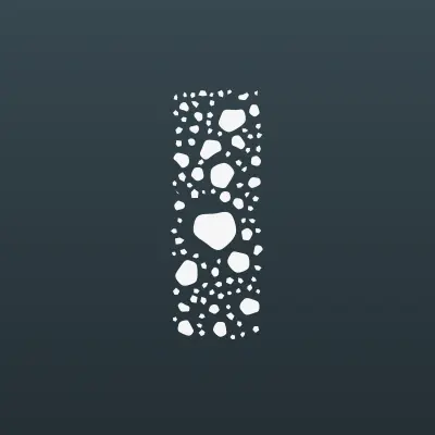 Интерсервис, производственно-строительная компания, лого-визитка