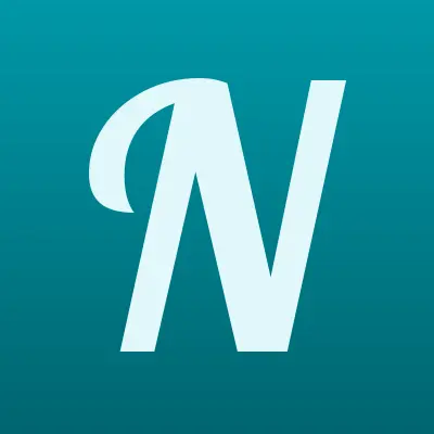 Nordlys, интернет-магазин товаров для скандинавской ходьбы, лого-визитка