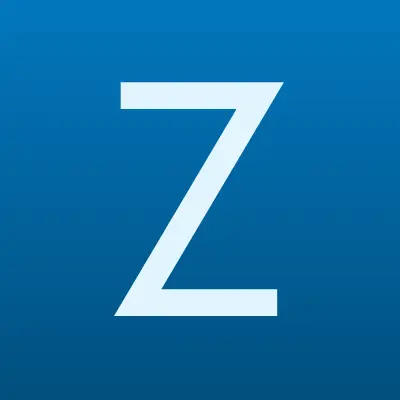 Zinger, сеть магазинов, лого-визитка